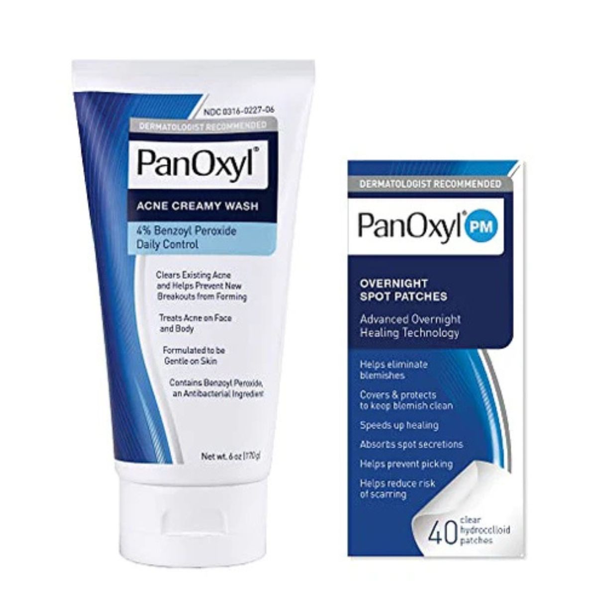 PanOxyl Acne Creamy Wash 4% Benzoyl Peroxide – Gentle Daily Acne Cleanser 170g UAE